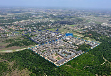 Aerial View of Austin Ranch